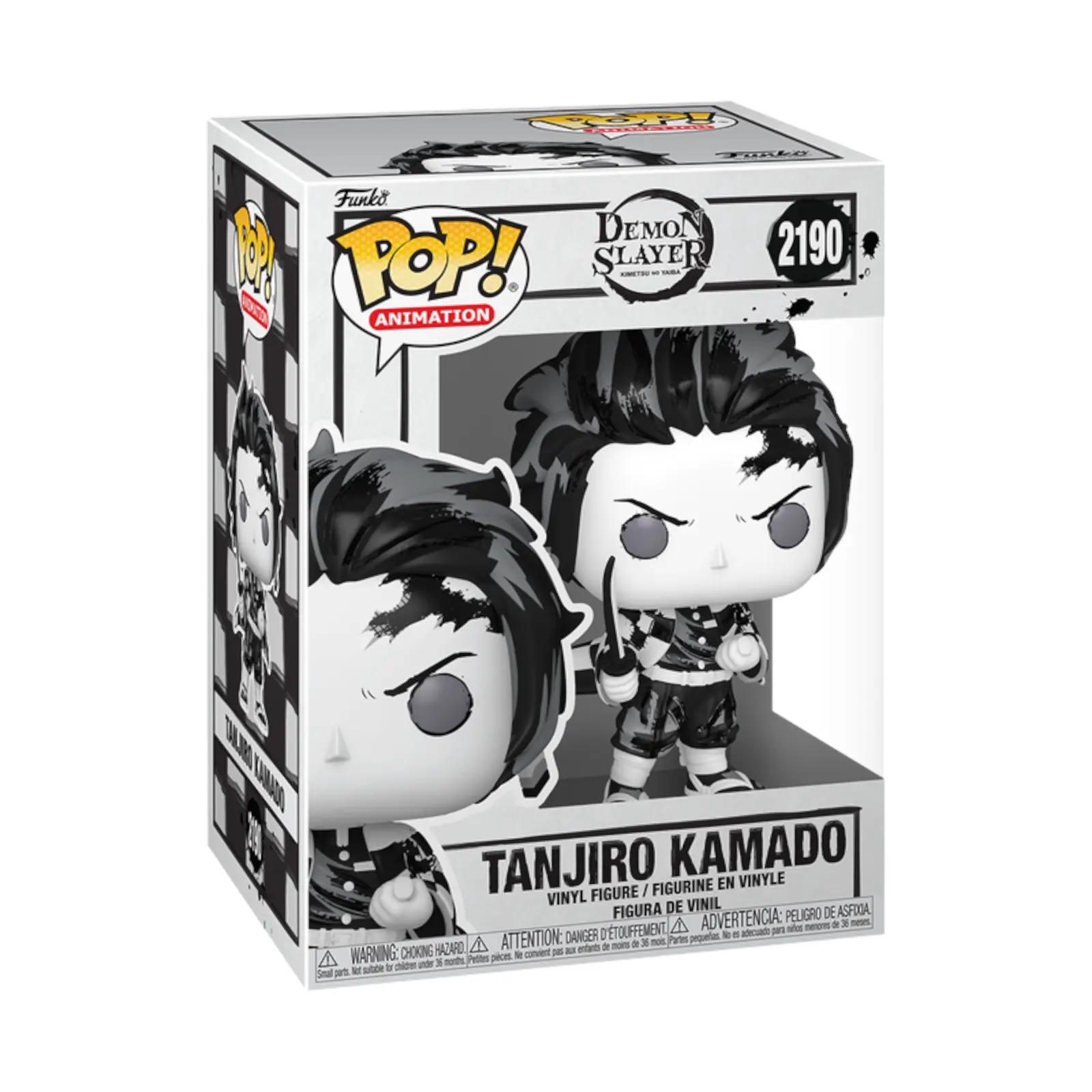 Funko Pop! Animation: Demon Slayer - Tanjiro Kamado (Sumi Deco) #2190 Vinyl Figure, Collectible Gift for Fans