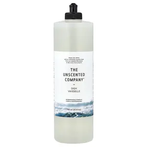 The Unscented Company Dish Soap, Fragrance Free, 25.4 fl oz (750 ml)