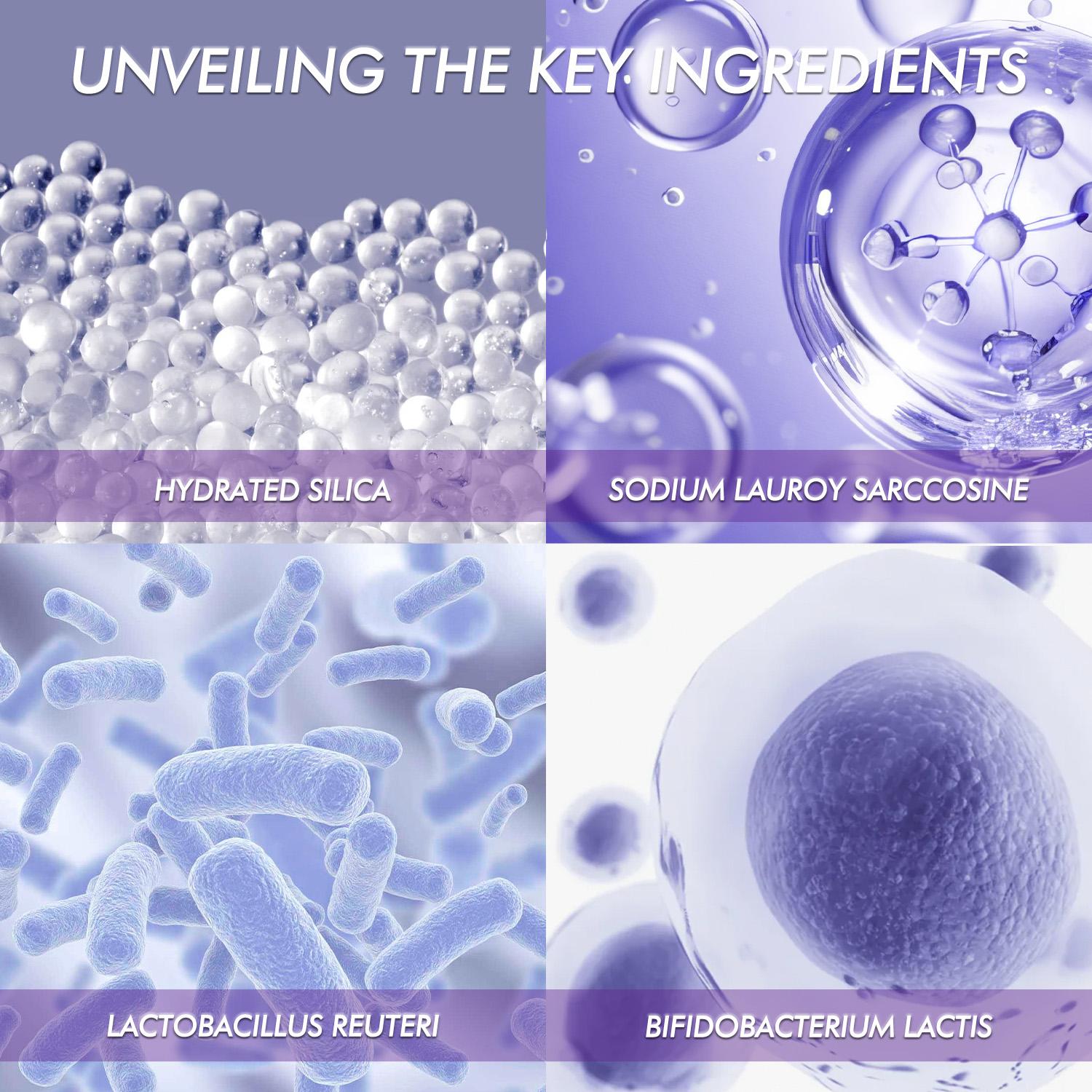 MSDRWIKEY SP-6 & 7-Pro Toothpaste Set | Dual Action Probiotics for Enamel Repair & Freshness |  Oral Care