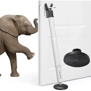 Door  Bar for Home & Travel - 21-52" Adjustable Heavy Duty Anti-Burglar Door Stopper Stick,Anti-Slip Base for Front, Patio, Sliding Window,Hotel,Apartment - Women,Travelers Essentials