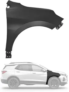 Front Right Fender Compatible with 2018-2024 Chevy Chevrolet Equinox Replacement for 84172707 84751397 GM1241402 Primed Steel - Passenger Side