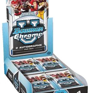 2025 Topps Bowman Chrome University Football Hobby Box