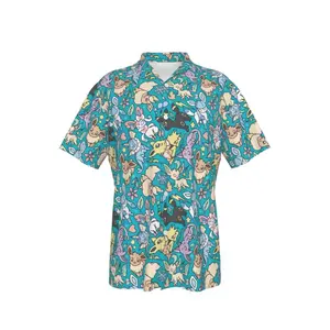 Decorora Eeveelution Pokémon Hawaiian Shirt | Cool Summer Anime Vibes for Men & Fans