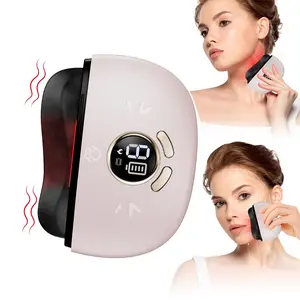 2026 New Home Beauty Instrument, Electric Scraping Tool with Heating and Vibration, Facial Massager for Lymph Drainage, Swelling Reduction, Face Lifting Device, Facial Beauty Massagers, Facial Beauty Machine