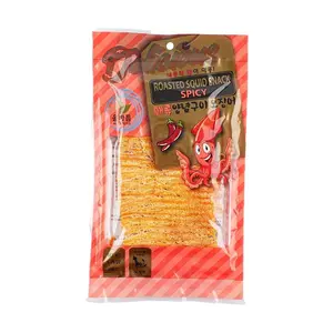 JAYONE Spicy Roasted Squid Snack, Korean Flavor, 50g - Savory & Crunchy Seaweed Alternative