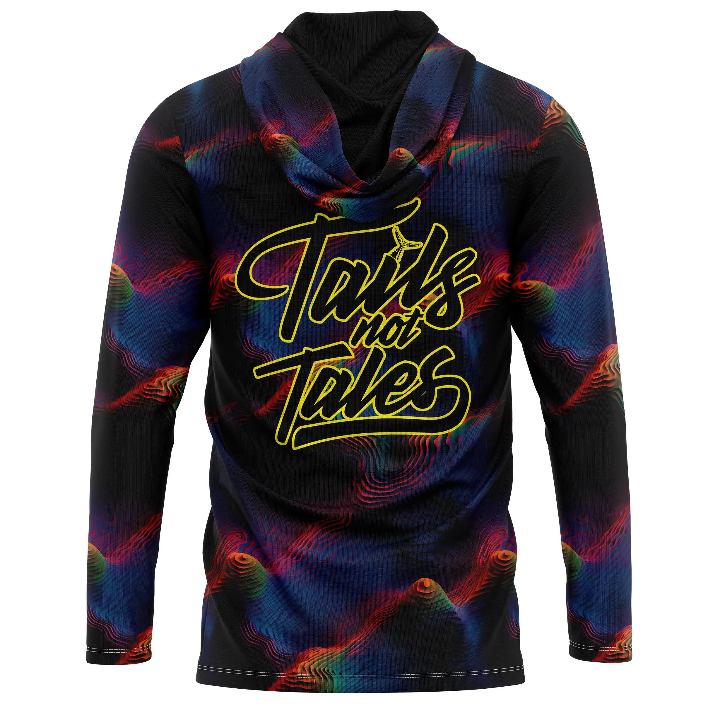 Tails Not Tales Shading Dri Fit Hoodie (Adult/Keiki)