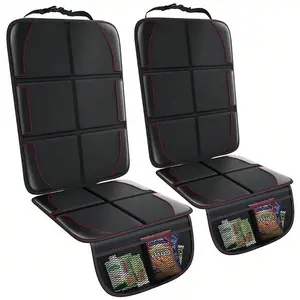 Children Car Safety Seat Anti-Slip Mat, Baby Chair Non-Slip Pad, Genuine Leather Seat Protection, Durable & Comfortable Design, Car Seat Attachment