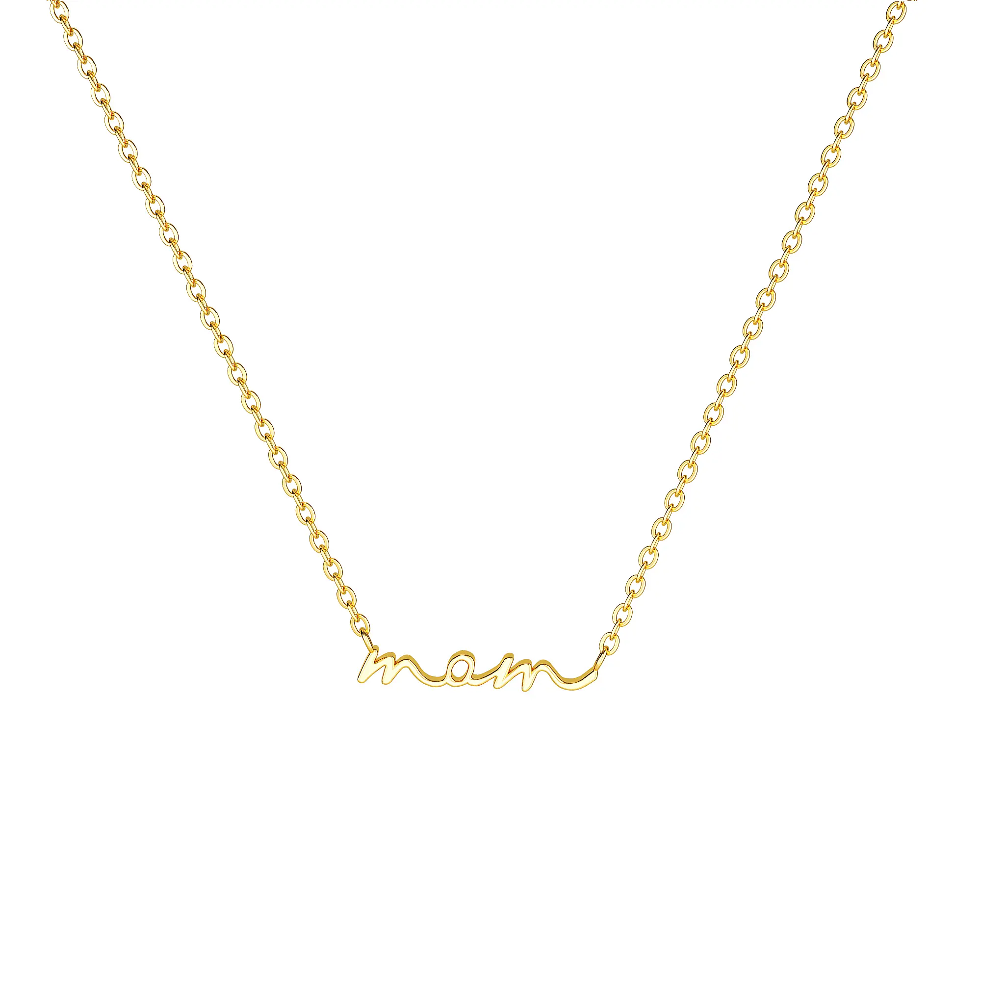 KOPERIN Gold Pendant Necklace for Women Dainty Diamond Necklace 14K Gold Plated Paperclip Chain Choker Necklace Open Oval Minimalist Necklace Hypoallergenic Gold Jewelry Fashion Accessories Women Mother’s Day Gifts Summerwin