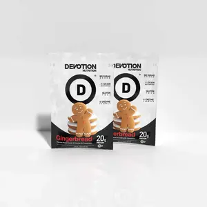 Devotion Nutrition Gingerbread Flavor Protein Powder Sample Pack, Seasonal