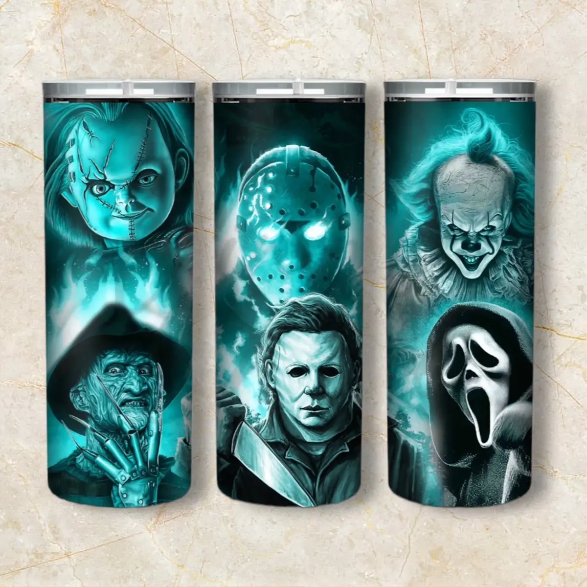Horror characters 20oz tumbler Horror characters 20oz tumbler