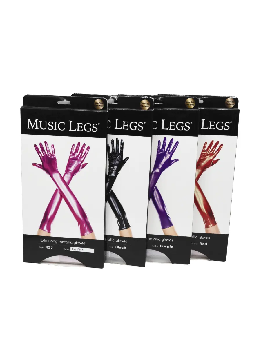Metallic Opera Gloves
