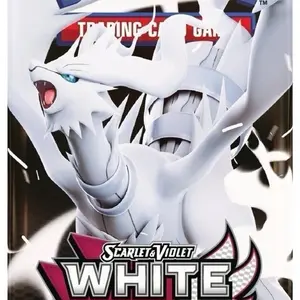 5 White Flare Booster Pack Scarlet & Violet Trading Card Game Official TCG Expansion