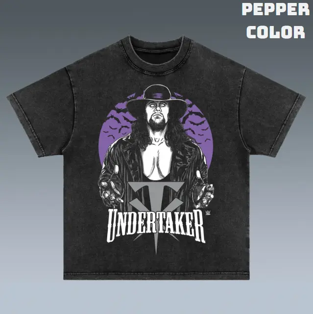 VINTAGE TEE | UNDERTAKER, Prints Vintage T-Shirt, Wrestler Shirt, WWE Shirt, Graphic Tee , Unisex T-Shirt, Gift For All Top Menswear Cotton Polyester