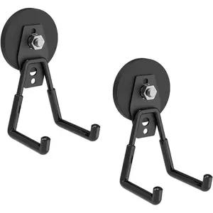 Heavy Duty  Hooks,  Large  Hooks for Power Drill,Garden Tools, Hose,Pegboard,Garage, Workshop,  Storage Hook for ,Super   Garage Hooks(2Pack)