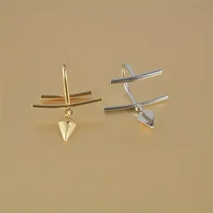 1pc Steel Fake Lip Ear Ring Separation Ring No Piercing Clip Earringis Female Fake Piercing Body Jewelry