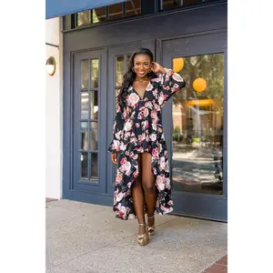 Lennon High-Low Dress - Nightfall