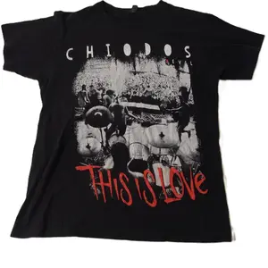 Chiodos Band This Is Love Concert Black T-Shirt, Rock Hip Hop Sport Style Tee, Menswear Top