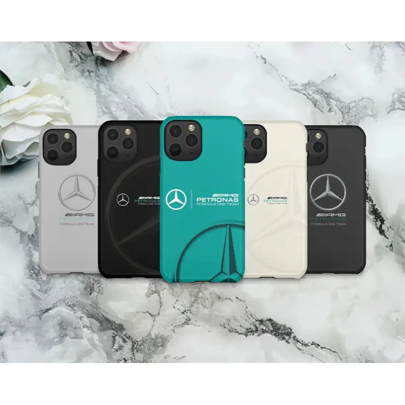 Mercedes F1 Phone Case Petronas AMG Cover for iPhone17 ProMax /16/15/14/13/12/11 Plus for Samsung phones, suitable for both men and women,  Perfect Gift for Women Men.A gift for the fans