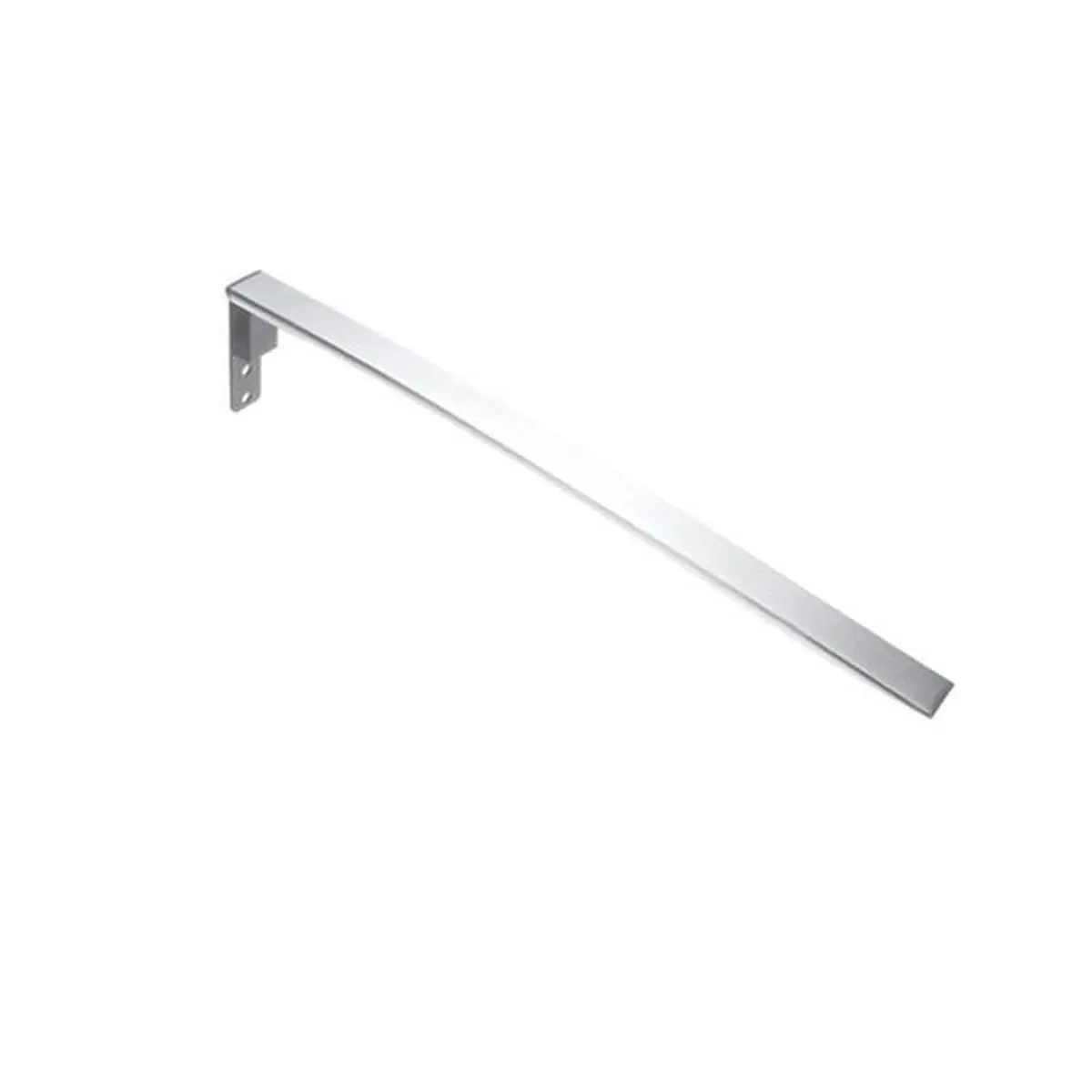 Whirlpool W10837029 Genuine OEM Stainless Steel Metal Refrigerator Door Handle, Simple and Reliable Installation, Eases Opening and Closing, Extends Long-Lasting Use, Door Handles, Eases With Opening And Closing