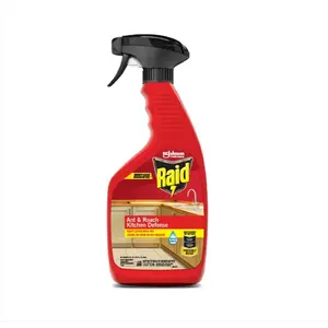 Raid 22 oz Kitchen Defense Ant & Roach Killer Spray, Container, Handheld