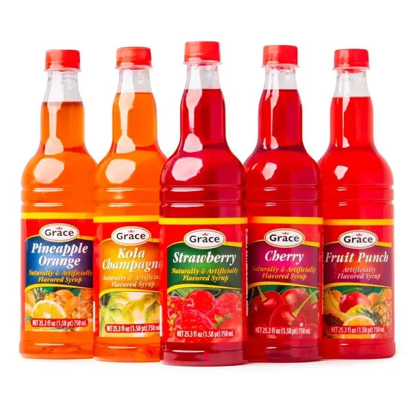 Grace Flavored Syrup Drink Mix  – 25.3 fl oz product of Jamaica