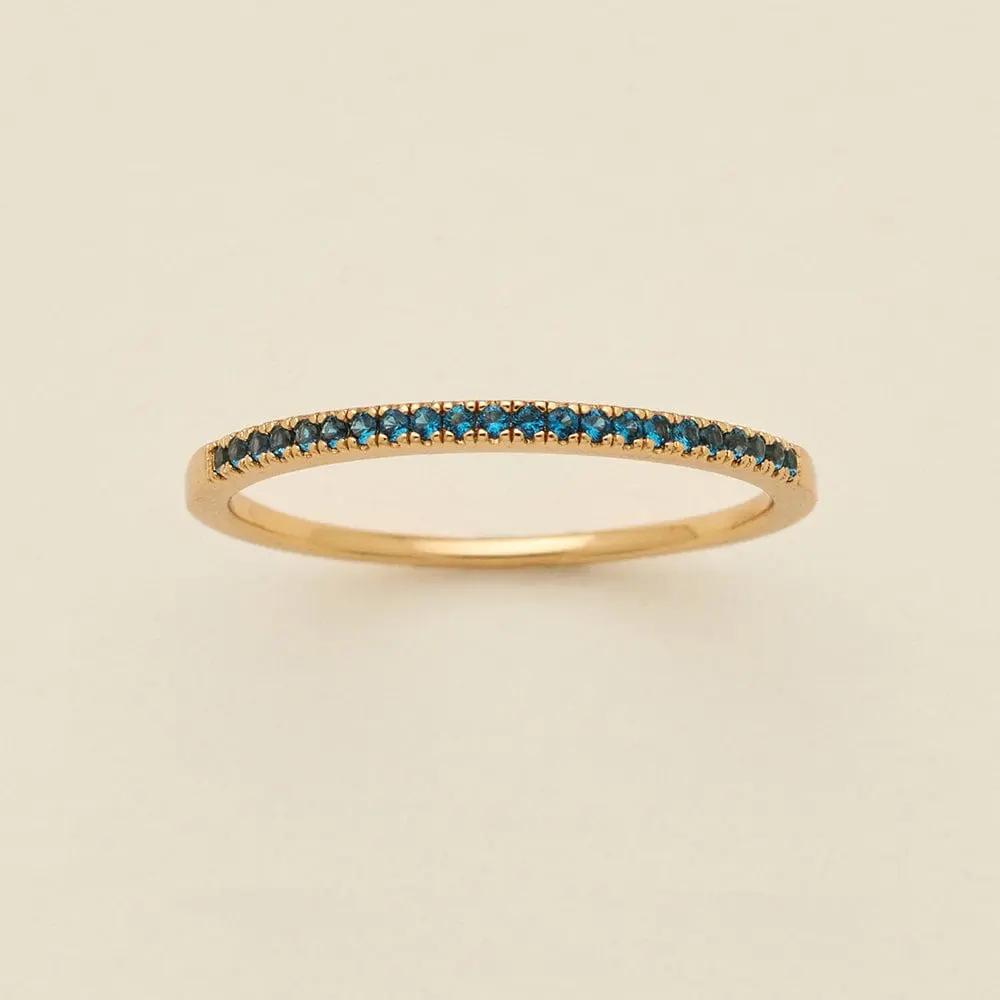 September Birthstone Stacking Ring