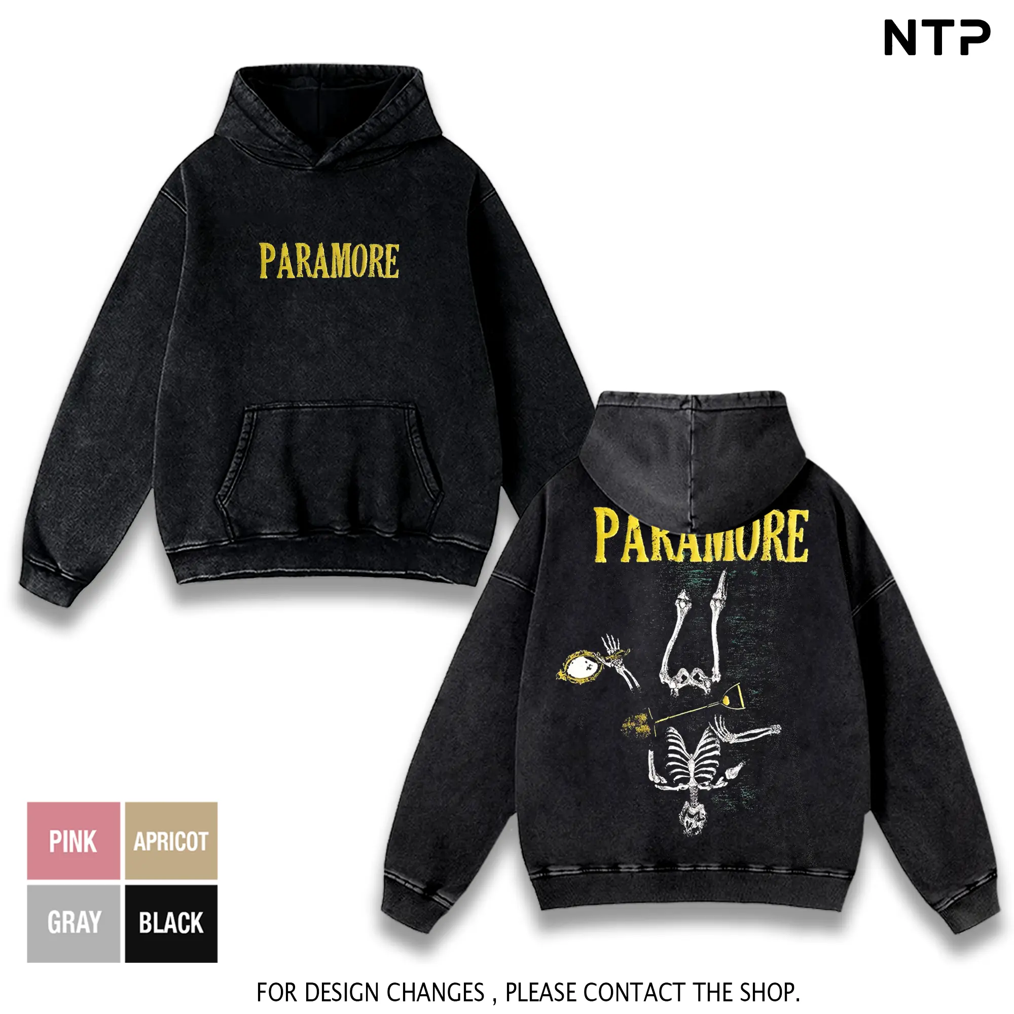 Paramore Shirt Grow Up Pop Punk Band Shirt – Short Sleeve Crew Neck T Shirts for Man, Cotton Blend Plain Novelty Men's T-Shirts Menswear Fabric Soft Top Tshirt