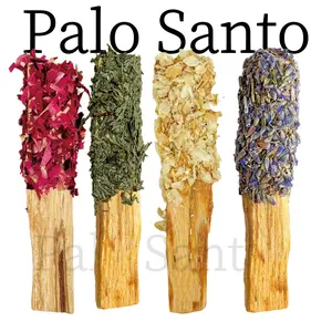 2-Pack 4-Inch Palo Santo Incense Sticks, Handmade Multi-Scent Palo Santo Incense, for Space Cleansing Ritual Spell Supplies, Suitable for Birthdays, Housewarming, Spiritual Festivals, Ideal for Spiritual Practitioners, Witches, Wiccan Believers