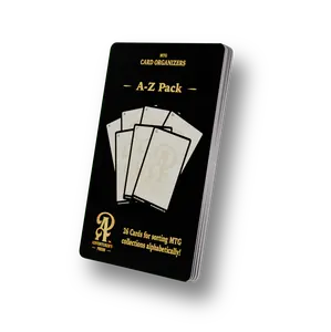 A-Z Pack Magic the Gathering Organizer Cards: 26 cards for organizing magic the gathering trading cards alphabetically