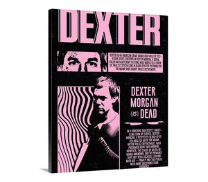 Dexter Morgan is Dead Canvas