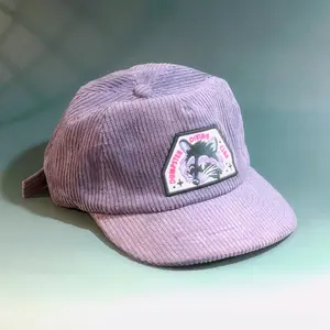 Street Rat Dumpster Diving Club 5-Panel Corduroy Hat