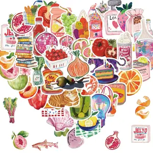 Vintage Aesthetic Sticker, 50pcs/set Retro Themed Sticker, Cute Vintage Journaling Scrapbooking Sticker Pack for Adult