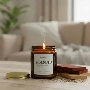 Mahogany Teakwood Soy Candle