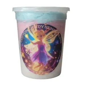 Fairy Floss Gourmet Cotton Candy - Cotton Candy Sensations 200+ Flavors - Pink Vanilla, Blue Raspberry and Marshmallow - Magical