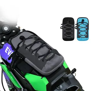 Reflective Cycling Phone Bag, Bicycle Bag – 2-in-1 Motorcycle Front Frame Bag & Sports Armband, Night Riding Safety Storage Pouch for Cycling & Running