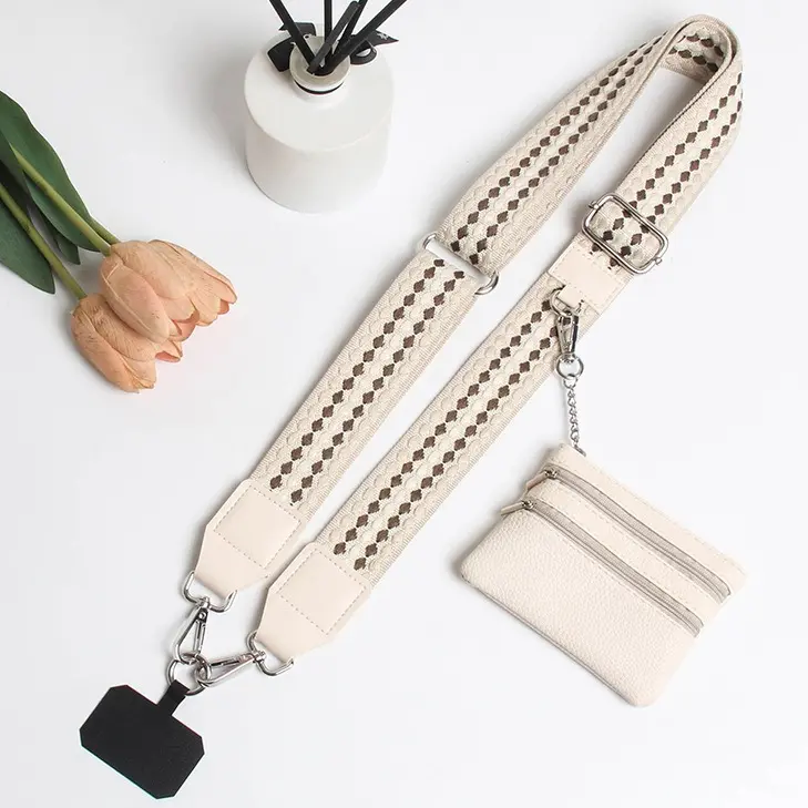 SJ-Microwhite Coffee Gradient Polka Dot