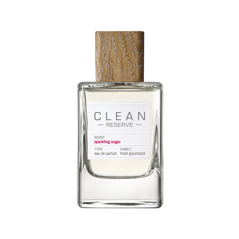 Sparkling Sugar | Fresh Gourmand Perfume | CLEAN RESERVE | Cassis Berries, Peach Nectar, Tonka Bean, Woods and Musk Scent  | Date Night Perfume | Layering Perfume | Cruelty Free