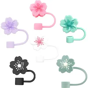 Straw Caps for 10mm Tumblers |  Dust-Proof Toppers Fits  30oz & 40oz Cups Large Handle Model (mix)