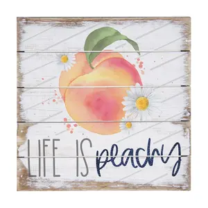 Sincere Surroundings 8" Life Is Peachy Pallet Ptite