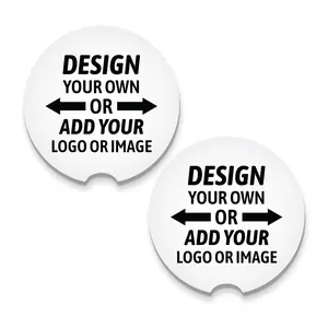 Custom Car Coasters (2 Pack), Car Coasters, Custom Coasters, Photo Coasters, Car cup coaster,  Personalized Gifts Birthday Ceramic Tableware