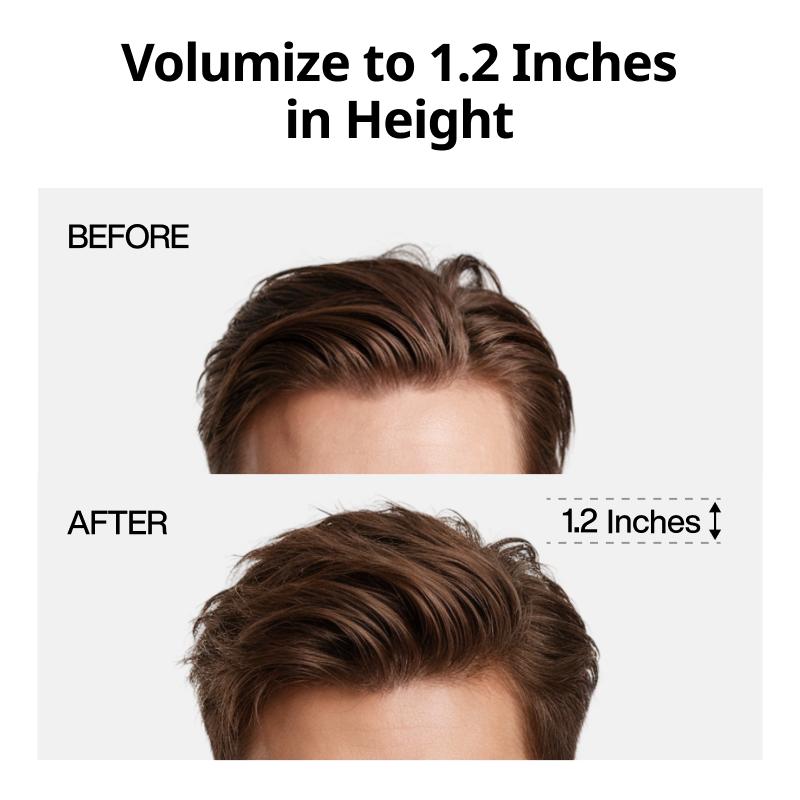 LIRAN Volumizing Prep Spray for Men No Rinse Texturizing Spray with Matte Finish All Day Hold Gel Based Sea Salt Spray for High Volume Haircare 100 ml Green Cedarwood Scent