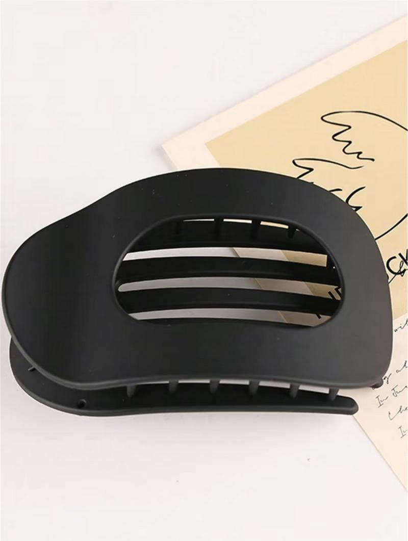 Solid Color Hair Clip, Fits Hairstyles forSchool, Gifts for Her, Casual Versatile HairAccessories for Women, MinimalistHeadwear Suitable for Thick Hair, Fashion HairAccessories for Party, Daily ClothingDecor, Ponytail Barrettes,Adjustable Clip