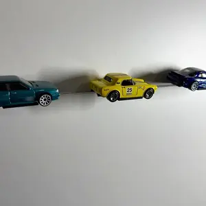 3pcs Invisible Wall Shelf for 1/64 Scale Car Models, Toy Car Display Stand, Model Car Hobby Gift, Hidden Storage Solution