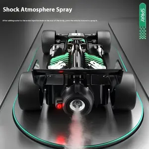 High-Speed RC Racing Car, 500mAh Rechargeable Battery, Wireless, Push-Operated, Plastic Body - Perfect Holiday & Birthday Gift, Available in Red/Black