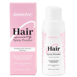 immetee Texture Powder, Volumizing Powder for Hair, texturizing Powder Perfection Opaque Effect & Natural Finish, Hair Volume Spray Root Lifting Based Powder 14g