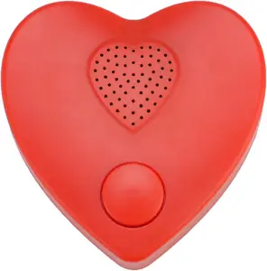 Voice Recorder, 16min Sound Recorder for Stuffed ,Personal Voice Message Recordable Chips Module for Christmas Valentine's Day Plush  & DIY Creative Sound Gifts for Boys, Girls (Red)