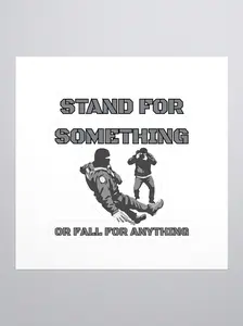 Stand or Fall sticker
