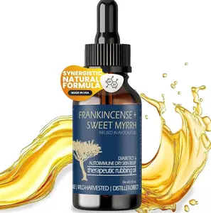 BALM OF GILEAD Neuropathy Frankincense & Sweet Myrrh Therapeutic Rubbing Oil - Instant Diabetic's & Autoimmune Dry Skin Relief & Repair, 2 fl oz