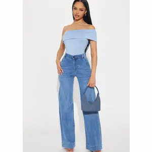 Margot Stretch Trouser Jeans - Medium Wash