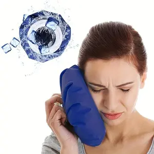 Reusable Ice Pack, 1 Count Sports Ice Pack, Multi-functional Hot Water Bag, Ice Bag Stand for Sports Recovery, Non-sensitive Good, Cooling Pads